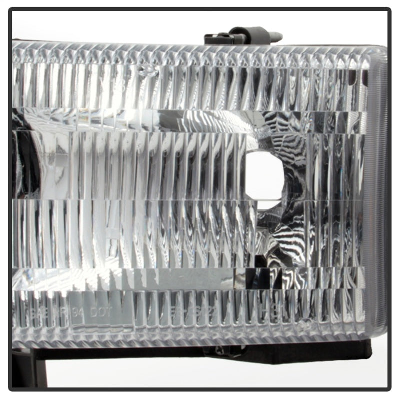 xTune Dodge Ram 1500 94-01 OEM Style Headlights w/ Corner Chrome HD-JH-DR94-OE-C