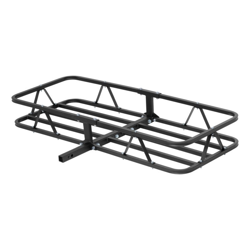 Curt 48in x 20in Basket-Style Cargo Carrier (Fixed 1-1/4in Shank w/2in Adapter)