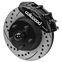 Load image into Gallery viewer, Wilwood 65-67 Ford Mustang D11 11.29 in. Brake Kit w/ Flex Lines - Drilled Rotors