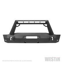 Load image into Gallery viewer, Westin 18-19 Jeep Wrangler JL Stubby Front Bumper - Textured Black