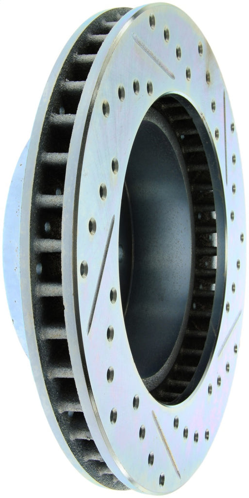 StopTech Select Sport 63-82 Chevrolet Corvette Slotted and Drilled Right Front Rotor