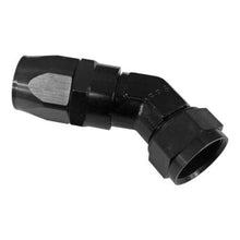 Load image into Gallery viewer, Fragola -10AN x 45 Degree Low Profile Forged Hose End - Black