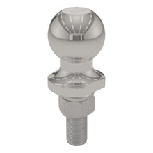 Load image into Gallery viewer, Curt 1-7/8in Trailer Ball (3/4in x 2-1/8in Shank 2000lbs Stainless Packaged)