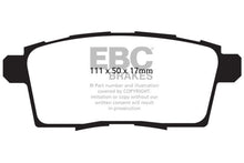 Load image into Gallery viewer, EBC 06-08 Ford Edge 3.5 2WD Ultimax2 Rear Brake Pads