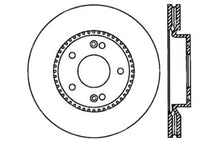 Load image into Gallery viewer, StopTech 03-08 Hyundai Tiburon / 06-09 Kia Optima Drilled Left Front Rotors