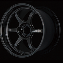 Load image into Gallery viewer, Advan R6 18x9.5 +25 5-112 Racing Titanium Black Wheel