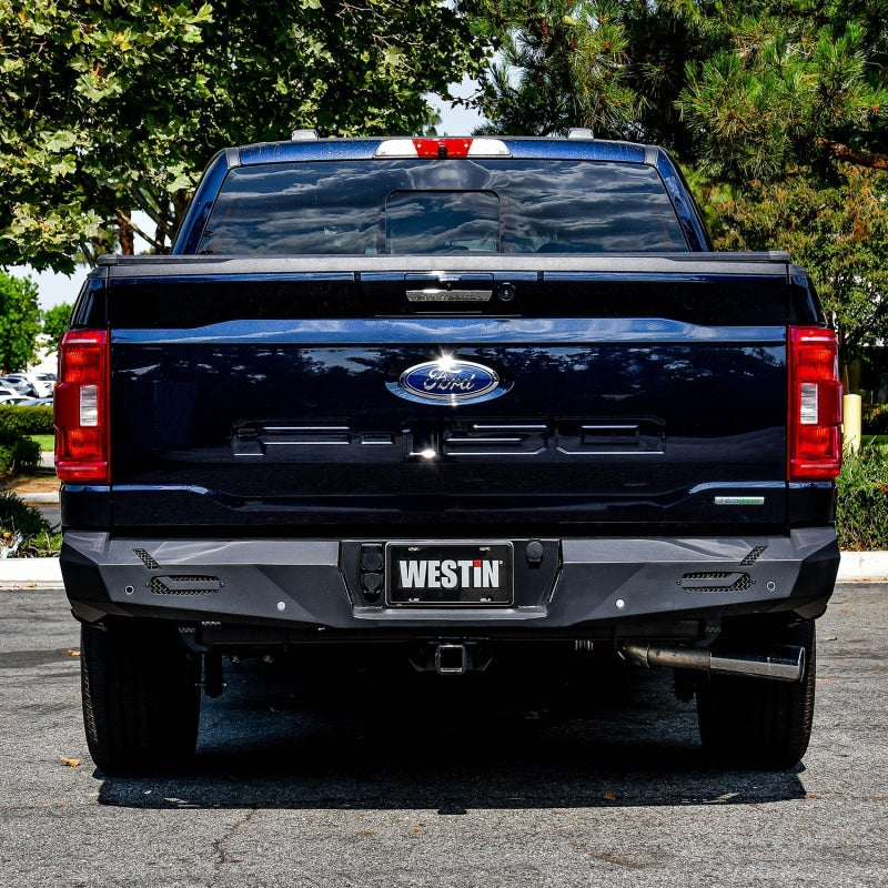 Westin 15-20 Ford F-150 Pro-Series Rear Bumper - Textured Black