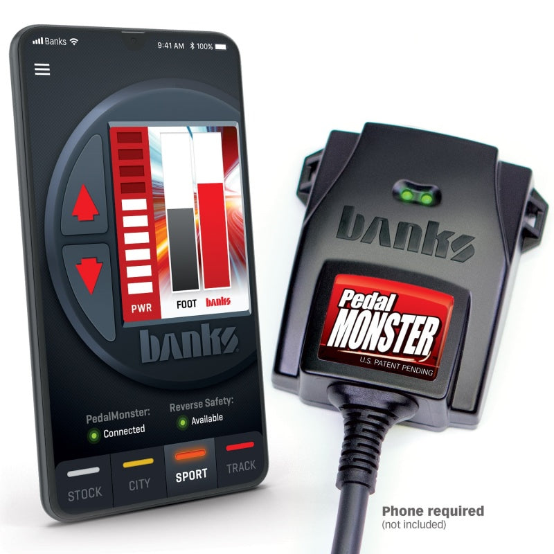 Banks Power Pedal Monster Kit (Stand-Alone) - Aptiv GT 150 - 6 Way - Use w/Phone - GTR Auto