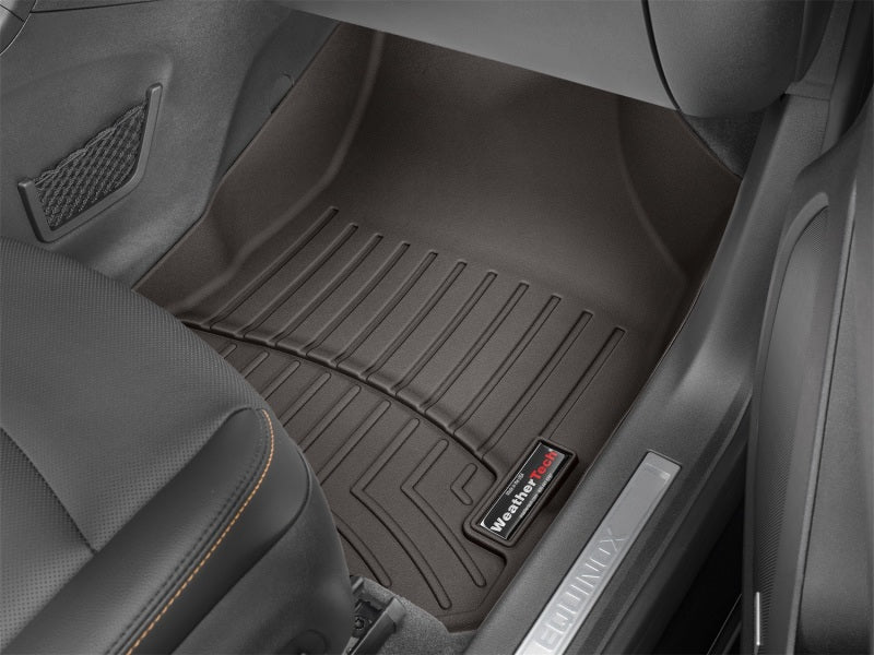 WeatherTech 2022+ Kia Carnival Front FloorLiner - Cocoa