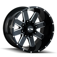 Load image into Gallery viewer, ION Type 141 20x10 / 6x135 BP / -19mm Offset / 106mm Hub Gloss Black Milled Wheel