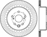 Stoptech 13-19 Lexus GS 14-17 Lexus IS 15-17 Lexus  RC Premium Rear Cryo Brake Rotor