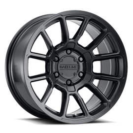 Raceline 950B Gauge 16x8in / 5x139.7 BP / 0mm Offset / 106.5mm Bore - Satin Black Wheel