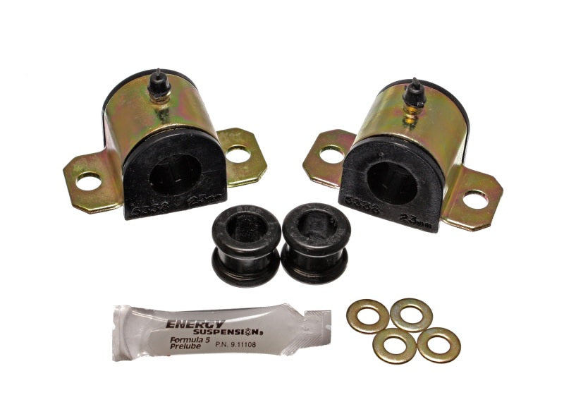 Energy Suspension 92-01 Honda Prelude Black 23mm Front Sway Bar Bushings (Sway Bar end link bushings - GTR Auto