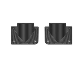 WeatherTech 13+ Lexus GS Rear Rubber Mats - Black