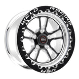 Weld S70 RT-S 17x11in / 5x115 BP / 5.8in. BS - Black Center - Polished Shell Wheel