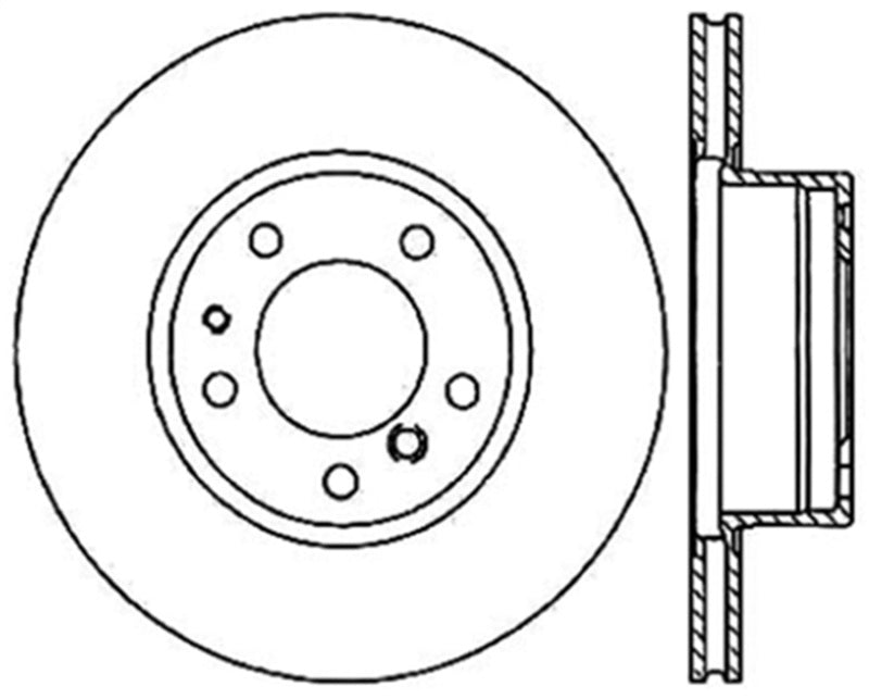 StopTech Slotted & Drilled Sport Brake Rotor