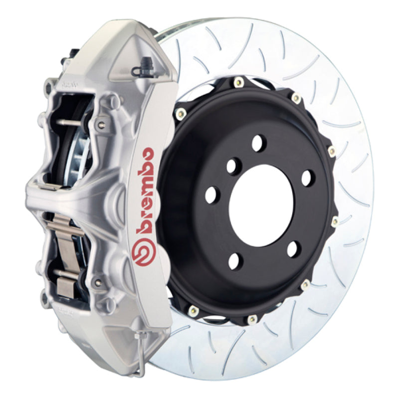 Brembo 16-18 Focus RS Front GT BBK 6 Piston Cast 380x32 2pc Rotor Slotted Type-3-Silver