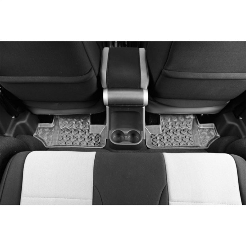 Rugged Ridge Floor Liner Rear Gray 2007-2018 Jeep Wrangler JK