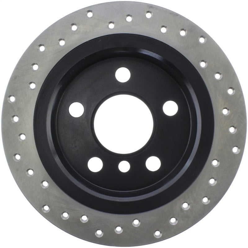 StopTech Sport Cross Drilled Brake Rotor - Front Right