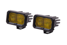 Load image into Gallery viewer, Diode Dynamics Stage Series 2 In LED Pod Pro - Yellow Fog Standard ABL (Pair)