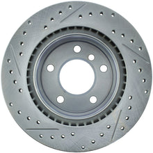 Load image into Gallery viewer, StopTech Select Sport Drilled &amp; Slotted Rotor - Left