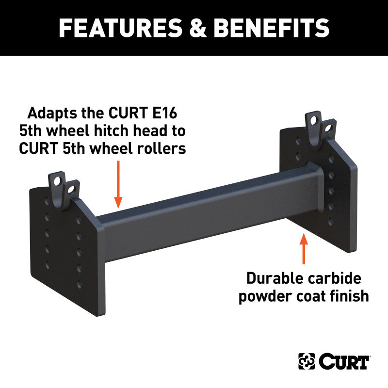 Curt E16 5th Wheel Hitch Head Adapter