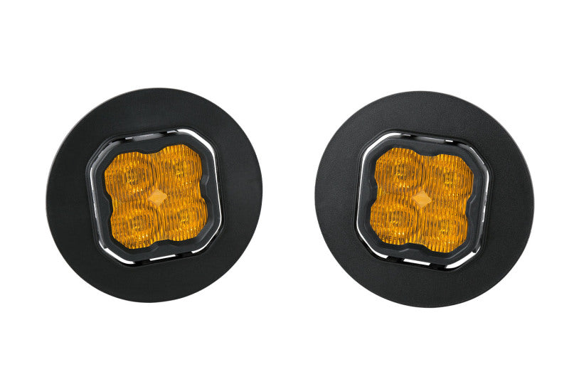 Diode Dynamics SS3 LED Pod Max Type GM5 Kit - Yellow SAE Fog