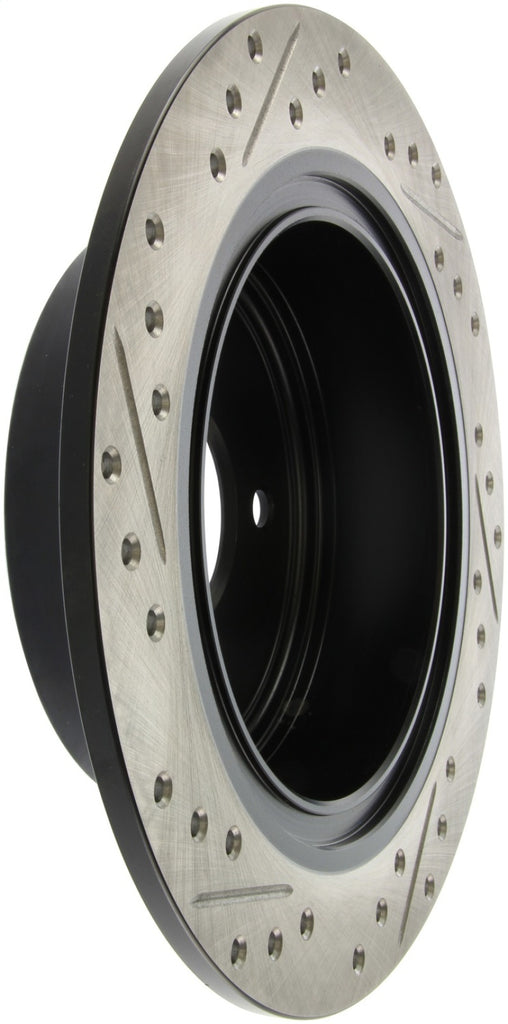 StopTech 02-09 Nissan Altima / 04-08 Maxima SportStop Slotted & Drilled Rear Left Rotor