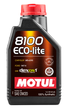 Load image into Gallery viewer, Motul 1L Synthetic Engine Oil 8100 0W20 ECO-LITE - Single