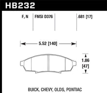 Load image into Gallery viewer, Hawk HPS Street Brake Pads