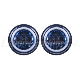 Letric Lighting 4.5 Passg Lamps Blue/Full Halo