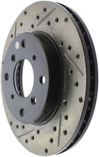 Load image into Gallery viewer, StopTech 92-96 Honda Prelude S/SE/Si Slotted &amp; Drilled Right Front Rotor