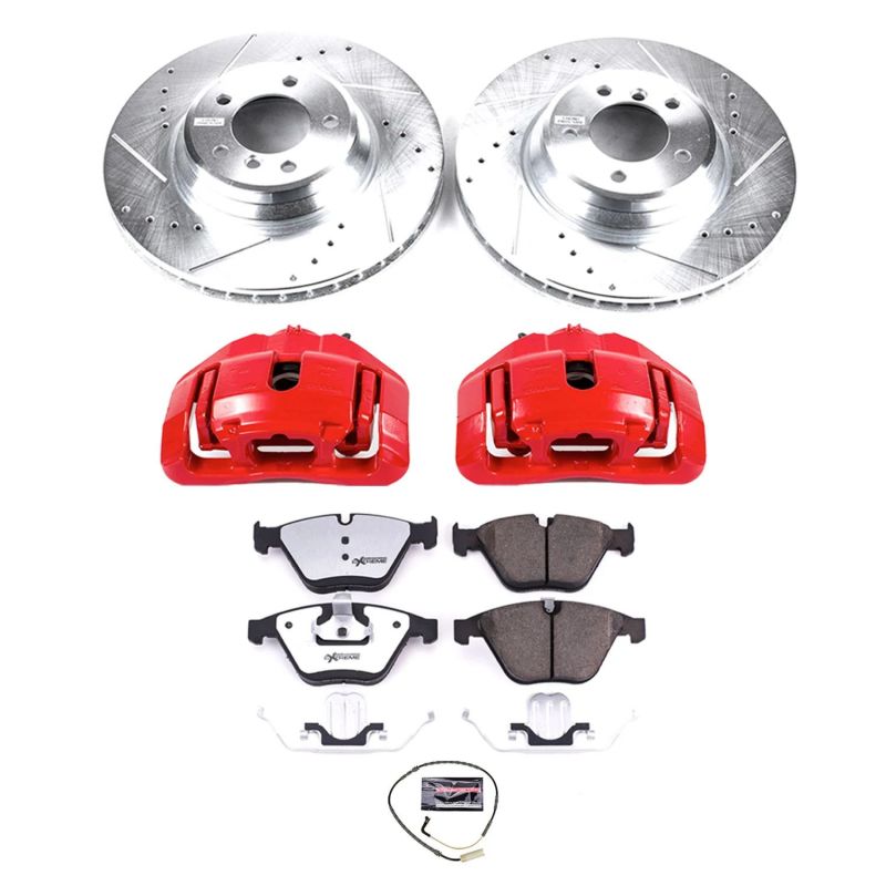 Power Stop 2010 BMW 335i xDrive Front Z26 Street Kit w/Cals