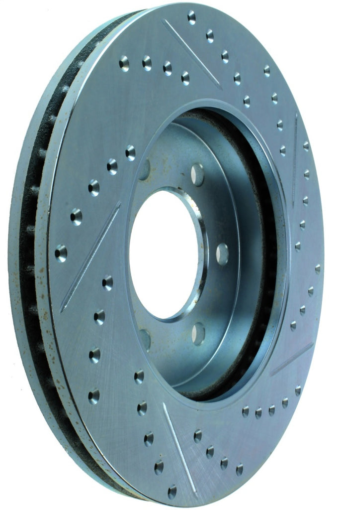 StopTech 02-06 Ford Expedition / 02-06 Lincoln Navigator Sport Slotted & Drilled Front Right Rotor