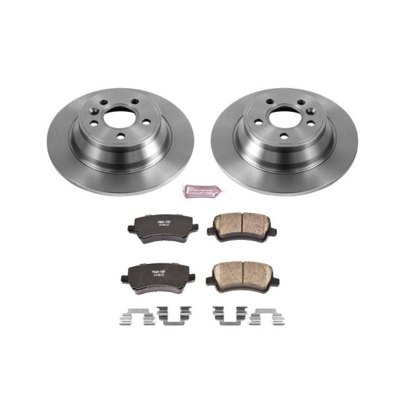 Power Stop 2016 Volvo S80 Rear Autospecialty Brake Kit