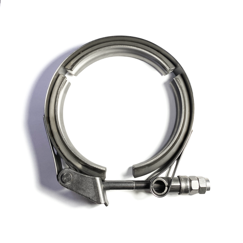 Ticon Industries 2.5in Stainless Steel V-Band Clamp - Quick Release