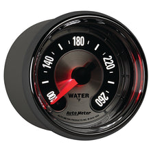 Load image into Gallery viewer, Autometer American Muscle 52mm Full Sweep Electric 100-260 Deg F Water Temperature Gauge