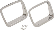 Load image into Gallery viewer, Kentrol 87-95 Jeep Wrangler YJ Headlight Bezels Pair - Polished Silver