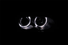 Load image into Gallery viewer, ANZO 1999-2001 BMW 3 Series E46 Projector Headlights w/ Halo Black
