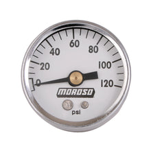 Load image into Gallery viewer, Moroso Oil Pressure Gauge - 0-120lbs - 1.5in Diameter