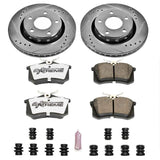 Power Stop 1999 Audi A8 Rear Z26 Street Warrior Brake Kit