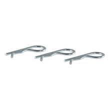 Load image into Gallery viewer, Curt Hitch Clips (Fits 1/2in or 5/8in Pin Zinc 3-Pack)