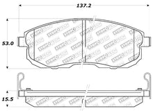 Load image into Gallery viewer, StopTech Performance 02-04 Infiniti I30/I35 / 02-06 Nissan Altima Front Brake Pads