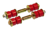 Prothane Universal End Link Set - 3in Mounting Length - Red