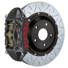 Load image into Gallery viewer, Brembo 19+ 330i Rear GTS BBK 4 Piston Cast 380x28 2pc Rotor Slotted Type3-Black HA