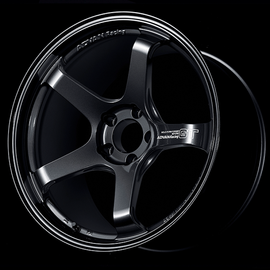 Advan GT Beyond 19x9.0 +35 5x114.3 Racing Titanium Black Wheel