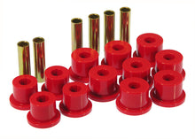 Load image into Gallery viewer, Prothane 73-87 GM Rear Spring &amp; Shackle Bushings (w/ 1.75in Bushings) - Red