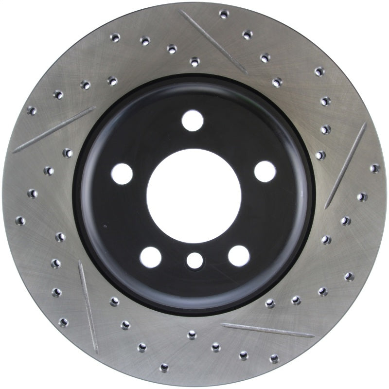 StopTech Sport Drilled & Slotted Rotor - Front Left