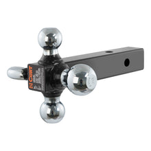 Load image into Gallery viewer, Curt Multi-Ball Mount w/Hook (2in Solid Shank 1-7/8in 2in &amp; 2-5/16in Chrome Balls)