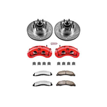 Load image into Gallery viewer, Power Stop 08-14 Ford E-150 Front Z36 Truck &amp; Tow Kit w/Cals